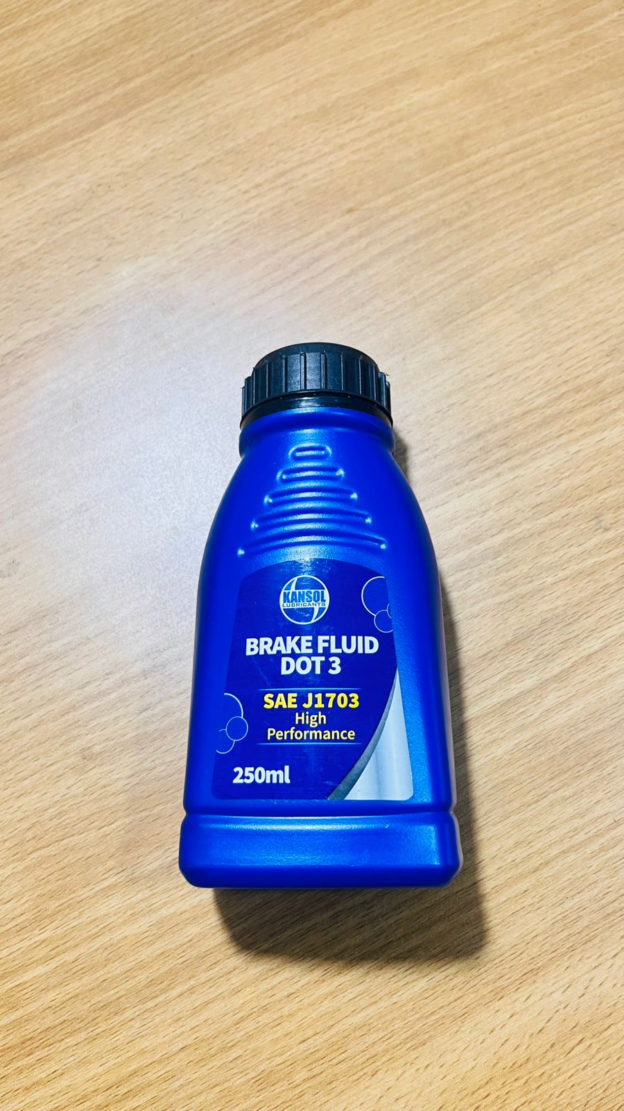 High Performance Brake Fluid DOT 3 SAE J1703 250ML – Heavy Duty Hydraulic Brake Oil for Motorcycles || Break OIL