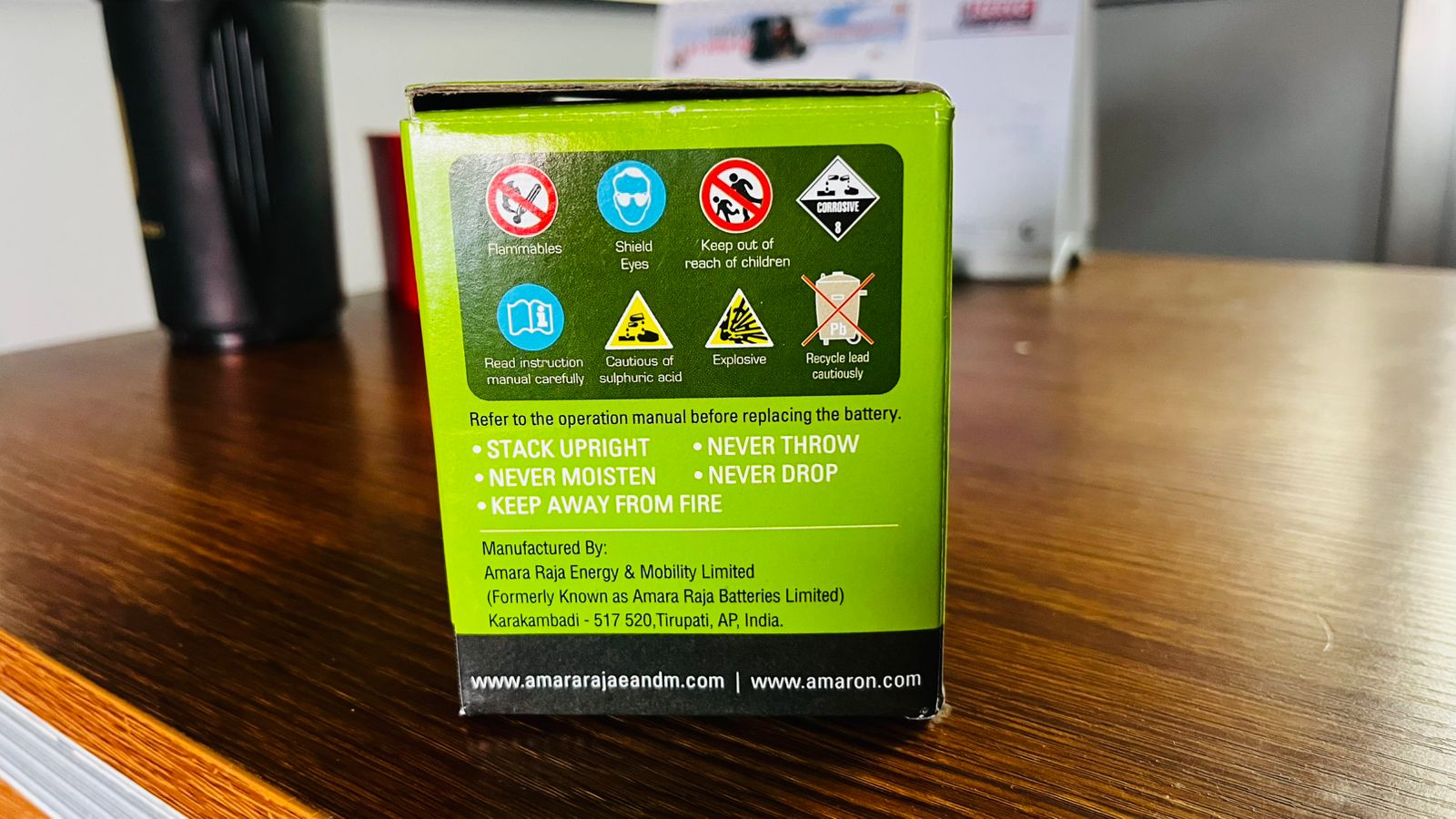 Amaron Pro Rider ETZ4L 4Ah Bike Battery for Honda Dio N/M, Aviator & Shine || Long Life 48 Months Warranty